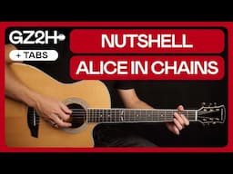 Nutshell Guitar Tutorial Alice In Chains Guitar Lesson |Rhythm + Lead + TAB|