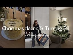 VLOGMAS EP 2 | DECORATING THE TREE & TURNING 29 | Amy Beth