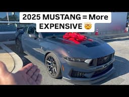 WHAT!! 2025 MUSTANG Price INCREASE! *NOT GOOD