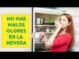 ADIÓS a los MALOS OLORES en la NEVERA 7 TRUCOS CASEROS