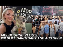 MELBOURNE VLOG PT 2: Meeting a Koala and Aus Open!