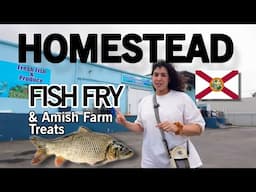 HOMESTEAD, FL 🇺🇸 Fish Fry! + a legendary farm for Cinnamon Rolls!