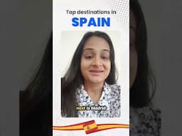 Top travel destination in Spain