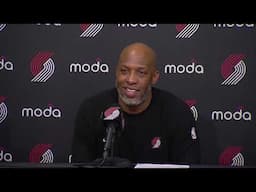 Chauncey Billups Postgame Interview | Trail Blazers 119, Pacers 89 | February 4, 2025