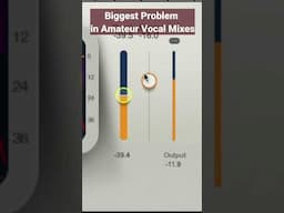 The Biggest Problem I Hear in Amateur Vocal Mixes #vocalmixing #mixingandmastering #audio