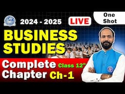 LIVE - Chapter -1 | Nature and Significance of management | Business Studies | By Ritesh Sir