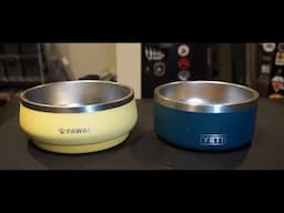 Yeti Boomer dog food bowls vs. Pawaii dog food bowls. Do you really need to pay more?