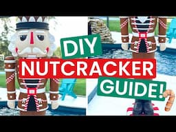 HOW TO MAKE A DIY NUTCRACKER / VIRAL CHRISTMAS DECOR / DIY GUIDE