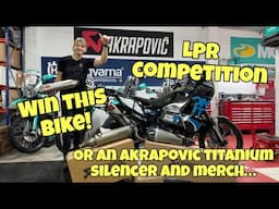 LPR Competition - NEW PRIZE - Akrapovic Titanium Silencer and Merch!