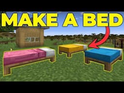 How To Make a Bed in Minecraft