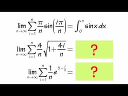 Understand Riemann Sum Vs Definite Integral! (Calculus 1)