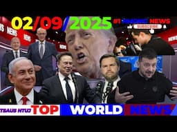 XOV XWM HMOOB (PM) 2/9/2025🎯TRUMP GAZA YUAV TSUM YOG ME KAS LI, RUSSIA TOS TRUMP, GERMAN GAZA