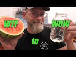 🍉DO THIS! Watermelon Moonshine into GIN!