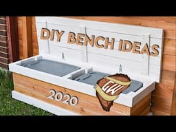 12 DIY Bench Ideas 2020