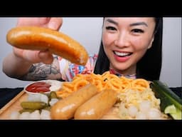 VIRAL CHEESE SAUSAGE FROM *Uncleboss (ASMR EATING SOUNDS) NO TALKING | SAS-ASMR