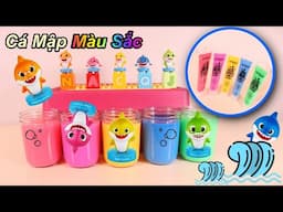 Cùng Bé Chơi Cá Mập Nhảy Nước Màu Sắc / Baby Shark Learn Colors