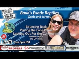 Resilience and Dedication: Genie and Jeremy Baud of Bauds Exotic Reptiles