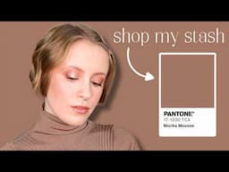 I Shopped My Stash for MOCHA MOUSSE ☕️ Pantone Color of the Year 2025