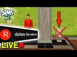 Sims 2 but Chat Keeps Deleting Items, 1/21/25