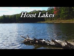 Fall Backpacking at Hoist Lakes in the Huron National Forest - Michigan