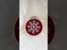 Christmas embroidery pattern #embroidery #embroiderydesign #christmasdecor #diycrafts #christmas