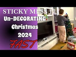 GET THIS TREE DOWN AND MESS SORTED | VERY SATISFYING | STICKYMESS17