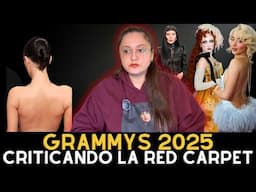 criticando la red carpet de los grammys 2025