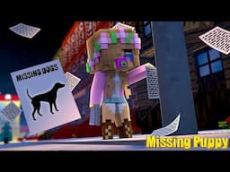 LITTLE KELLY LOSES HER PUPPY!!! - Minecraft Adventure