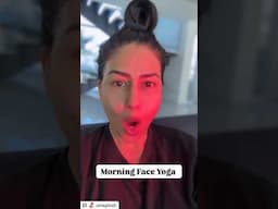 Morning Face Yoga