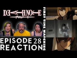 First time watching anime: Death Note Episode 28 Reaction. Near continues to unravel Light's cool.