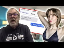 Old Man Spends $70,000 Asking OF Model For The "Girlfriend Experience" (Gets Scammed Instead)