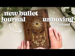 unboxing a NEW bullet journal & making christmas bujo spreads ◡̈ ft. Tiefossi