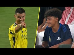 Cristiano Ronaldo Jr will never forget this humiliating performance by Cirstiano Ronaldo