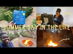 I booked my ticket *finally*, summer work & rants| a summer day in the life// AFRICAN STUDENT