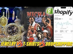 How To Start A Shopify Business (Dropshipping VS Print On Demand T-shirts VS Jewelry)