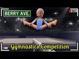 GYMNASTICS COMPETITION Part 1 | Beam Routine GONE WRONG! | Berry Avenue | Roblox Family Roleplay