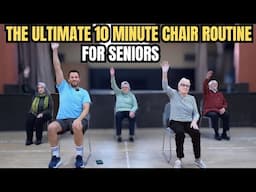 10-Minute Chair Workout For Seniors - Quick & Easy Seated Exercises