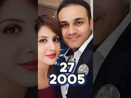 VIRENDER SEHWAG Age Transformation (1978-2025) Sehwag career evolution | Sehwag divorce aarti  #viru