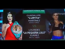 Guadalupe Lupita Martínez vs Lourdes Lulú Juárez  12 diciembre 2020