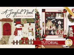 A Joyful Noel BOM Tutorial | Shabby Fabrics