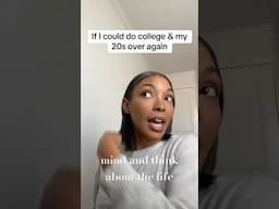 If I could do my 20s & College all over agin… follow me on TikTok @healwithbrittany #datingadvice