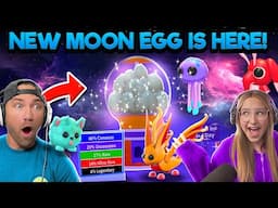 Adopt Me NEW MOON Egg Update! We Hatch Every NEW Pet!