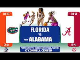 Florida vs No. 23 Alabama | SEC | 2.6.25