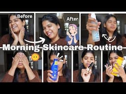 My Morning 5 steps Skincare Routine 🌞✨ || Daily skincare Routine ||