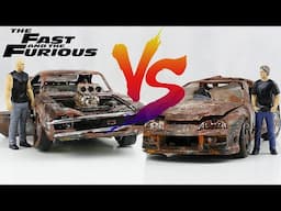 Restoration Dodge Charger R\T vs Toyota Supra | Restoration and Rebuild Abandoned car