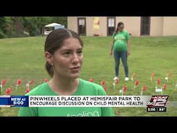 Pinwheels at Hemisfair observe Children’s Mental Health Awareness Month