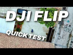 Test Rocket QuickShot at 20m with my new DJI Flip