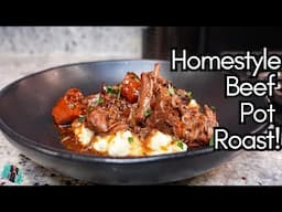 THE MOST DELICIOUS HOMESTYLE BEEF POT ROAST | DUTCH OVEN RECIPE | EASY COOKING TUTORIAL