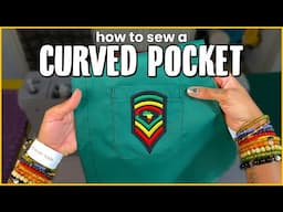 HOW TO SEW A CURVED SHIRT POCKET