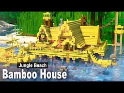 Minecraft: How to build a Bamboo House | Simple Tutorial